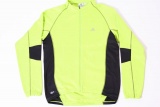 ADIDAS VEST LANGE MOUW LIME ZWART MAAT XL
