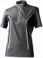 AGU SHIRT SPINTA LADY GREY BLACK MAAT S