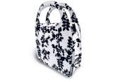 BASIL SHOPPER MIRTE ZWART WIT