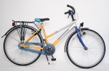BATAVUS FOX 26 43CM MEISJES RN ZILVER GEEL