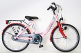 BIKEFUN FLOWER FUN CITY 20 MEISJES ROZE ROOD