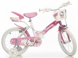 DINO 154N HELLO KITTY 14 MEISJES WIT ROZE