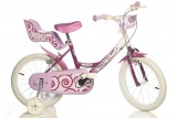 DINO 164RN 16 MEISJES PAARS WIT