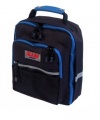 DOMESTIC KINDER RUGZAK ZWART BLAUW
