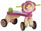 DORA HOUTEN LOOPFIETS 4 WIELEN JUNGLE GROEN PAARS
