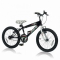 EXPERT STRIKER VOETBALFIETS 18 JONGENS RN ZWART
