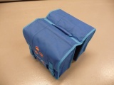 FASTRIDER KINDER DUBBELE FIETSTAS GROOT BLAUW