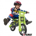 FEBER LOOPFIETS NINO + HELM, KNIE EN ELLEBOOG BESCHERMERS