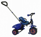 FREEWHEELS DRIEWIELER ZWART BLAUW
