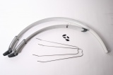 GAZELLE KUNSTSTOF SPATBORDENSET 28 INCH COMPLEET LICHTGRIJS