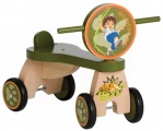 GO DIEGO GO HOUTEN LOOPFIETS 4 WIELEN GROEN