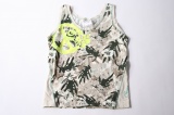 GONSO TANKTOP DAMES MASSAI BEIGE GROEN MAAT 38