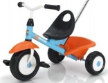 KETTLER DRIEWIELER FUNTRIKE LICHTBLAUW ORANJE WIT ZWART