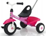 KETTLER DRIEWIELER FUNTRIKE ROSE FUCHSIA WIT ZWART