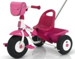 KETTLER DRIEWIELER TOPTRIKE AIR LAYANA ROSE FUCHSIA WIT ZWART
