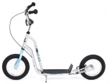KICKID FUN LINE STEP 12 BLUE SILVER SCOOTER