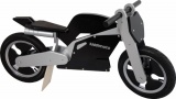 KIDDIMOTO LOOPFIETS SUPERBIKE BLACK SILVER