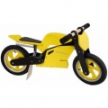 KIDDIMOTO LOOPFIETS SUPERBIKE YELLOW BLACK