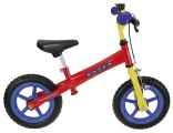 KIDS CLUB KINDER LOOPFIETS ROOD BLAUW GEEL