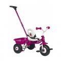 KUBBINGA DRIEWIELER ROZE MET DUWSTANG