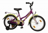 LOEKIE FLYER 18 29CM MEISJES RN PAARS GROEN