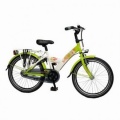LOEKIE X-TREME 20 MEISJES RN LIMEGROEN WIT