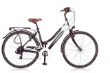 LOMBARDO PALERMO 300 28 19-INCH DAMES V6 ZWART WIT