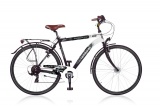 LOMBARDO PALERMO 300 28 21-INCH HEREN V6 ZWART WIT