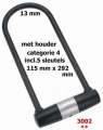 MAGNUM BEUGELSLOT UL3 115 X 292MM ZWART