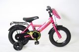 MICKEY BIKE 12 MEISJES RN FUXIA ROZE