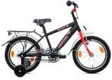 MONTEGO  SCOUT 16 JONGENS RN MAT ZWART ROOD