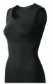 ODLO SINGLET LADIES CREW NECK EVOLUTION LIGHT ZWART MAAT XS