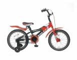POPAL BIKE 2 FLY 16 JONGENS RN ROOD ZWART JONGENS