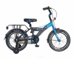 POPAL FUN JET 16 JONGENS RN ZILVER BLAUW 