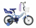 POPAL LITTLE MISS 12 MEISJES RN BLAUW