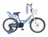 POPAL LITTLE MISS 18 MEISJES RN BLAUW WIT