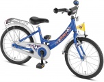 PUKY ZL 18-1 ALU 18 KINDERFIETS RN BLAUW VOETBAL