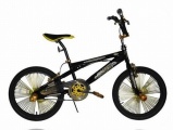 REDY FREESTYLER X-RAY BOOSTER 20 BMX ZWART GOUD