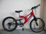 SPRINT SHOGUN 20 JONGENS V6 ROOD ZWART
