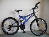 SPRINT TORNADO 24 JONGENS V18 BLAUW ZWART