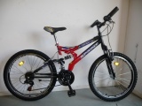 SPRINT TORNADO 24 JONGENS V18 ROOD ZWART 