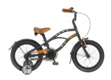 TROY BEACHCRUISER BOY 16 JONGENS RN MAT ZWART