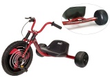 URBAN X SKELTER LIGFIETS STREET MONSTER ROOD ZWART