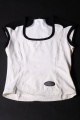 VERMARC SINGLET ELBA WIT ZWART MAAT S