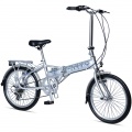 VIKING SAFARI SE 20 VOUWFIETS V6 ZILVER