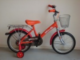VOLARE ASHLEY 16 MEISJES RN ORANJE/ROOD/ZILVER