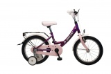 WINORA BALOU 16 MEISJES RN PAARS ROZE