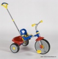YIPEEH DRIEWIELER ROOD BLAUW MET DUWSTANG
