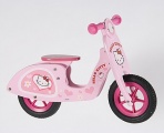 YIPEEH HELLO KITTY HOUTEN SCOOTER LOOPFIETS 12 INCH