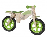 YIPEEH HOUTEN LOOPFIETS GROEN